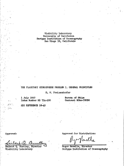 The planetary hydrosphere problem. I: General