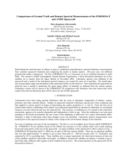 Paper - AMOS Conference