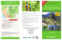 The Inca Empire and The Amazon River Cruise