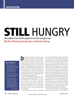 Still Hungry - Global Issues Initiative