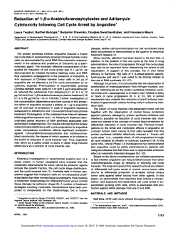 Reduction of 1-/?-D-Arabinofuranosylcytosine