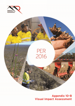 Appendix 10-B Visual Impact Assessment