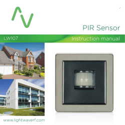 PIR Sensor - LightwaveRF