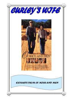 EXTRACTS FROM OF MICE AND MEN