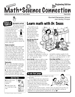 Learn math with Dr. Seuss