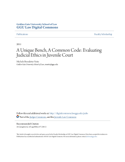 A Unique Bench, A Common Code: Evaluating Judicial Ethics in