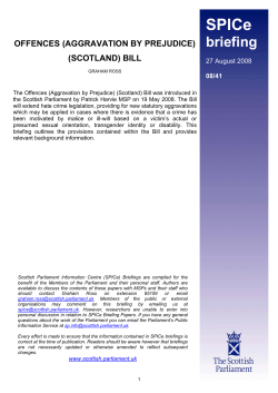 (Aggravation by Prejudice) (Scotland) Bill