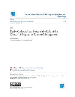 Derby Cathedral as a Beacon: the Role of the Church of England in