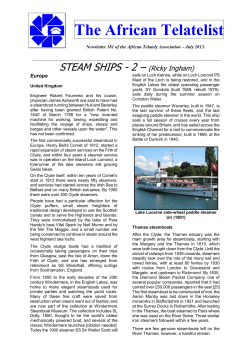 N-L 181 July 2013 &ndash; Steam Ships Part 2