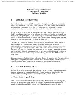 medication survey QxQ - NIDDK Central Repository