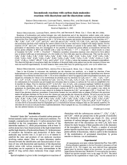 Ion-molecule reactions with carbon chain molecules: reactions with