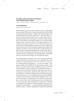 National Socialism and the Search for