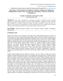 Pages: 31-43 (Download PDF) - European/American Journals