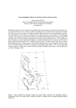 Seaward-dipping reflectors in the Davis Strait volcanic province