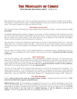 The Mentality of Jesus 8.5 x 11