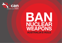 nuclear - International Campaign to Abolish Nuclear Weapons
