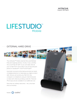 external hard drive