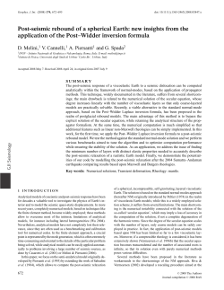 Post-seismic rebound of a spherical Earth: new insights from the