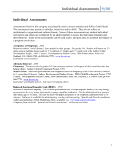 Assessments - Character.org