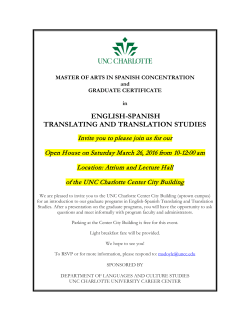 english-spanish translating and translation studies
