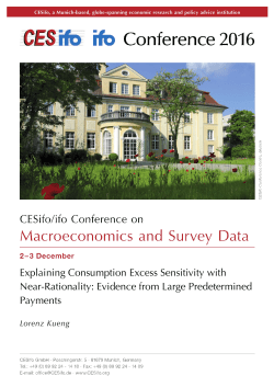 Explaining Consumption Excess Sensitivity with Near