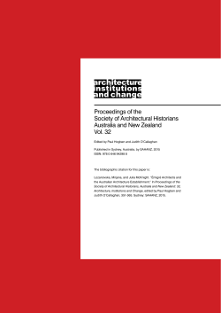 351 Émigré Architects and the Australian