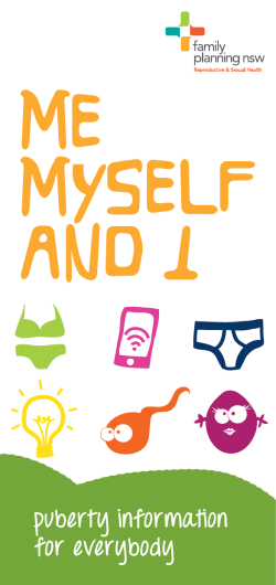 puberty information for everybody