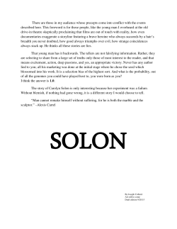 There are those in my audience whose precepts come into conflict