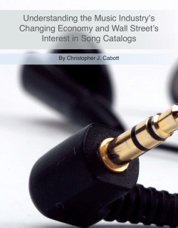 Understanding the Music Industry`s Changing Economy and Wall