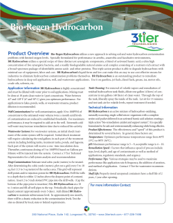 Bio-Regen Hydrocarbon