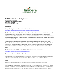 Flanders 2015 Take a Hike Series: Fleming Preserve