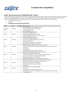 Figure Skating - Central Minnesota Basic Skills Competition Series