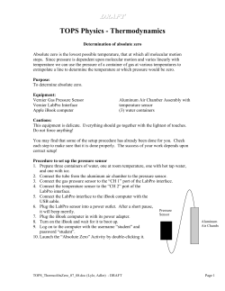 TOPS Physics - Thermodynamics