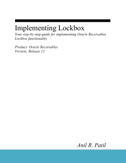 Implementing Lockbox