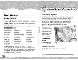 Home-School Connection