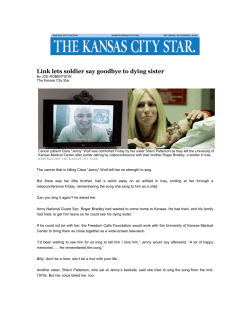 Link lets soldier say goodbye to dying sister