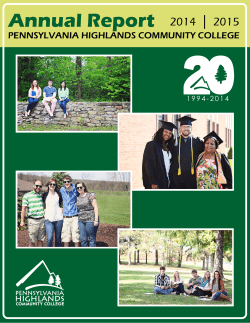 DRAFT Annual Report (2014-2015) 20150715.pub