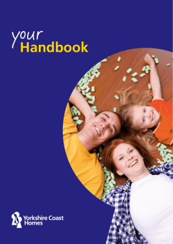 Handbook - Yorkshire Coast Homes