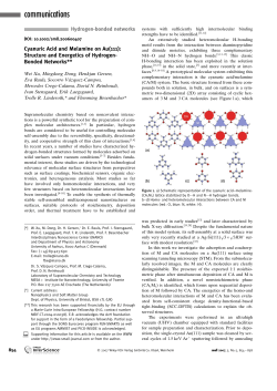 Cyanuric Acid and Melamine on Au(111): Structure and Energetics