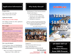 HIST 3357 - York University