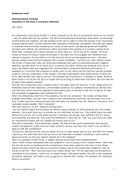 Es ist kein Zufall, dass die These von der