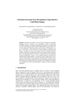Occlusion Invariant Face Recognition Using Selective Lnmf Basis