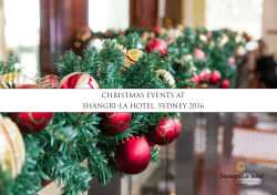 Christmas Events Packages - 36 Levels Above the Rocks