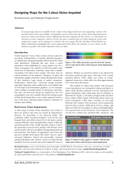 Designing Maps for the Colour-Vision Impaired