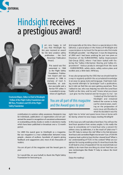 Hindsight receives a prestigious award!