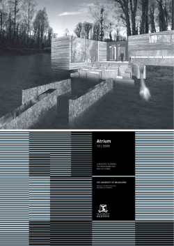 Atrium - Melbourne School of Design