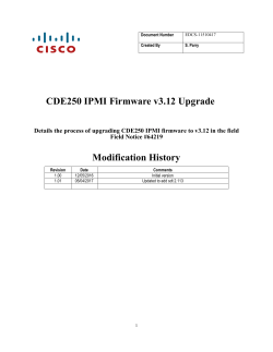 CDE250 IPMI Firmware V3.12 Upgrade 100