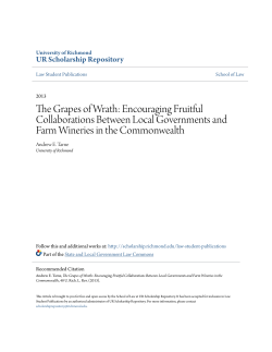 The Grapes of Wrath: Encouraging Fruitful Collaborations Between
