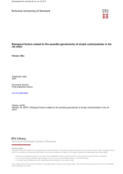 Biological factors related to the possible genotoxicity of simple