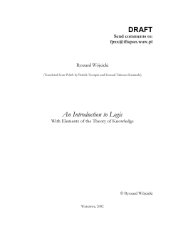 Elementary Languages - Semantics